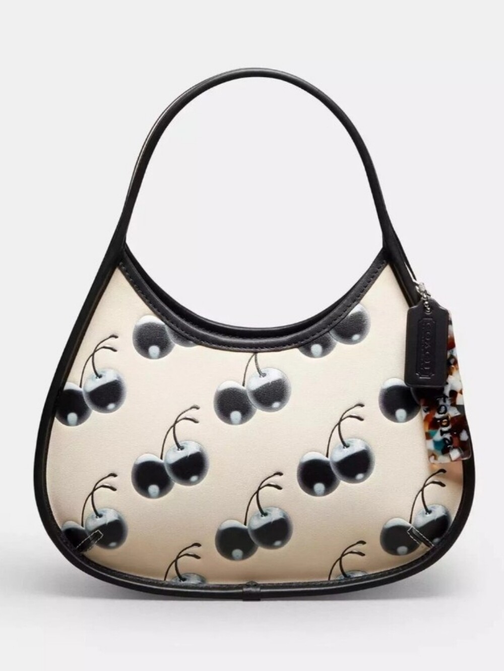 🍒🖤 Coach Coachtopia Ergo Bag in red Cherry Print 🍒🖤